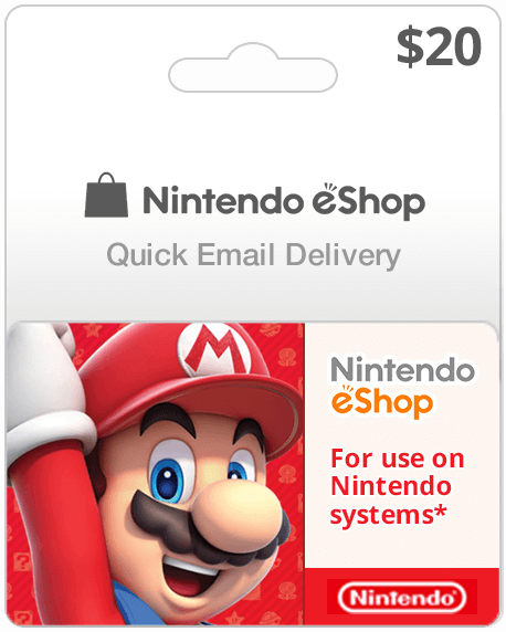 Nintendo eShop - Gift Card Digital para Nintendo Switch